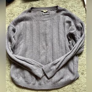 Purple/grey sweater